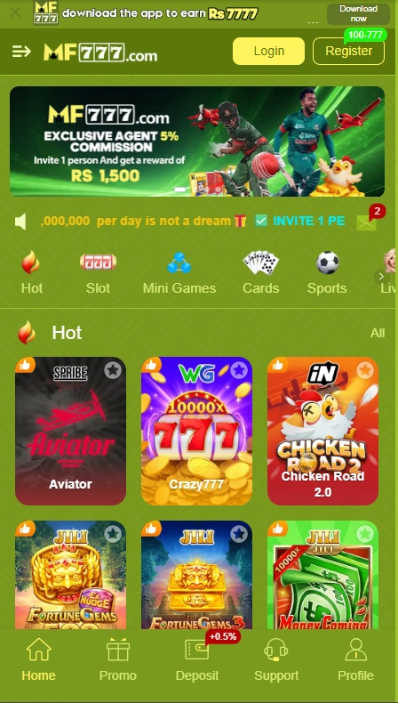 mf777 game home page
