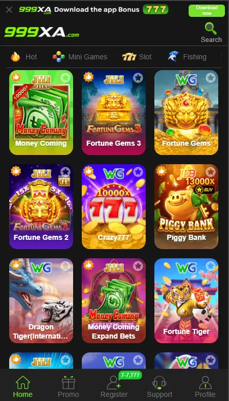 9XA Game home page
