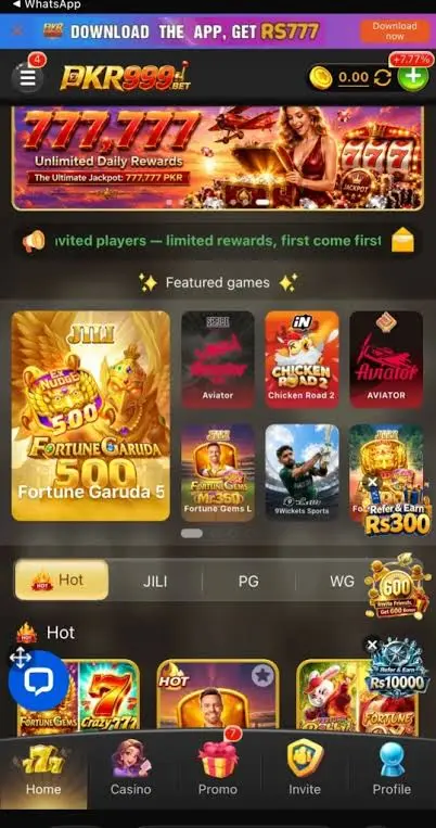 pkr999 game download